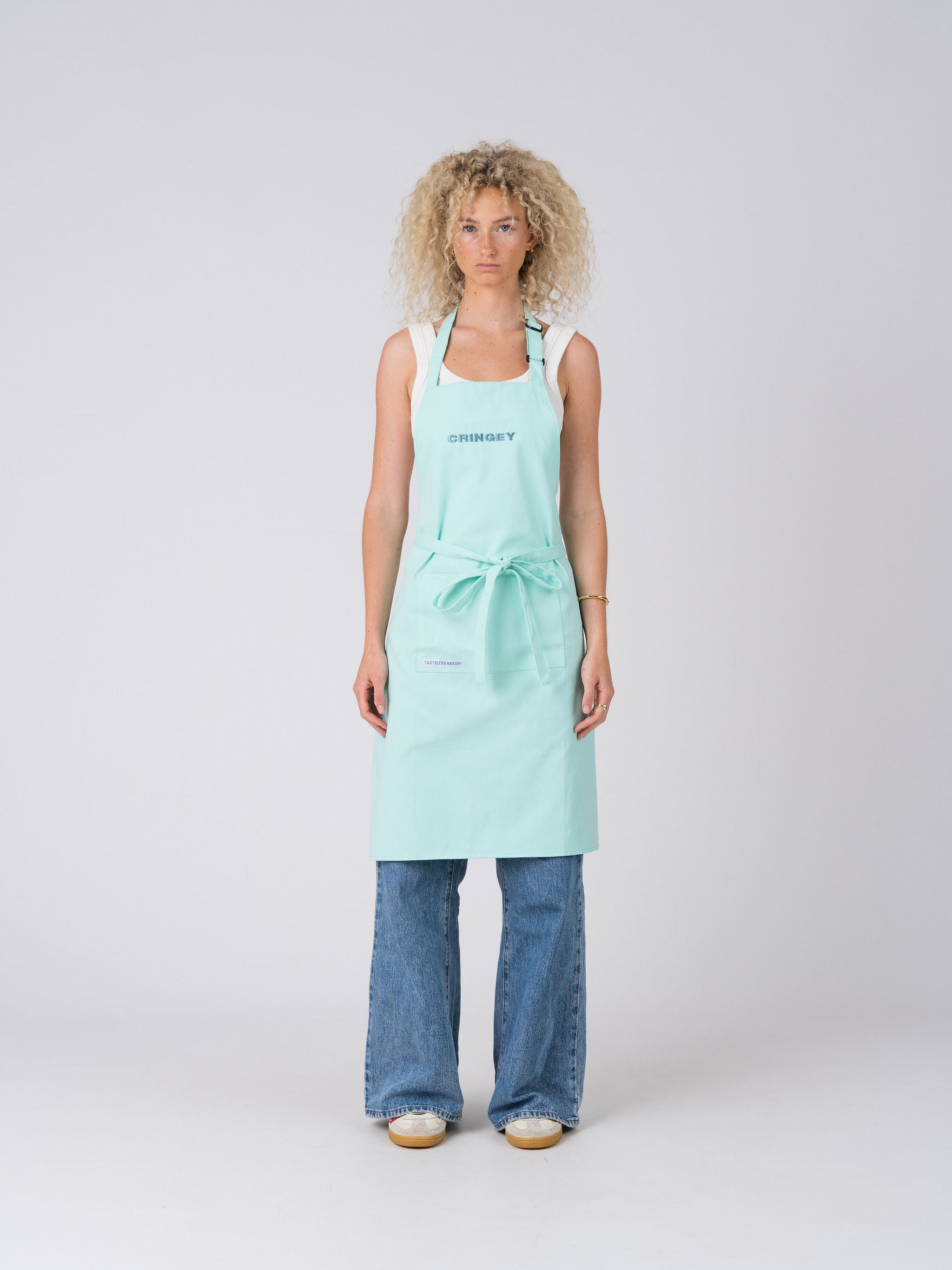 Cringey Aqua Apron